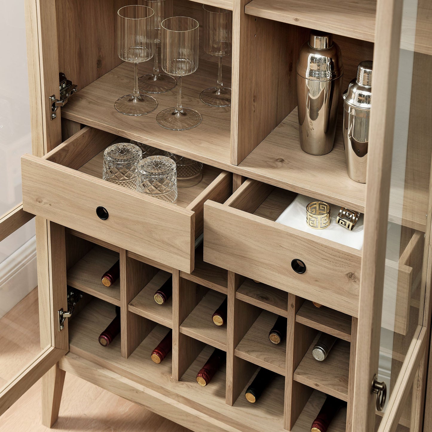 Nolan Arched Bar Cabinet by Modway