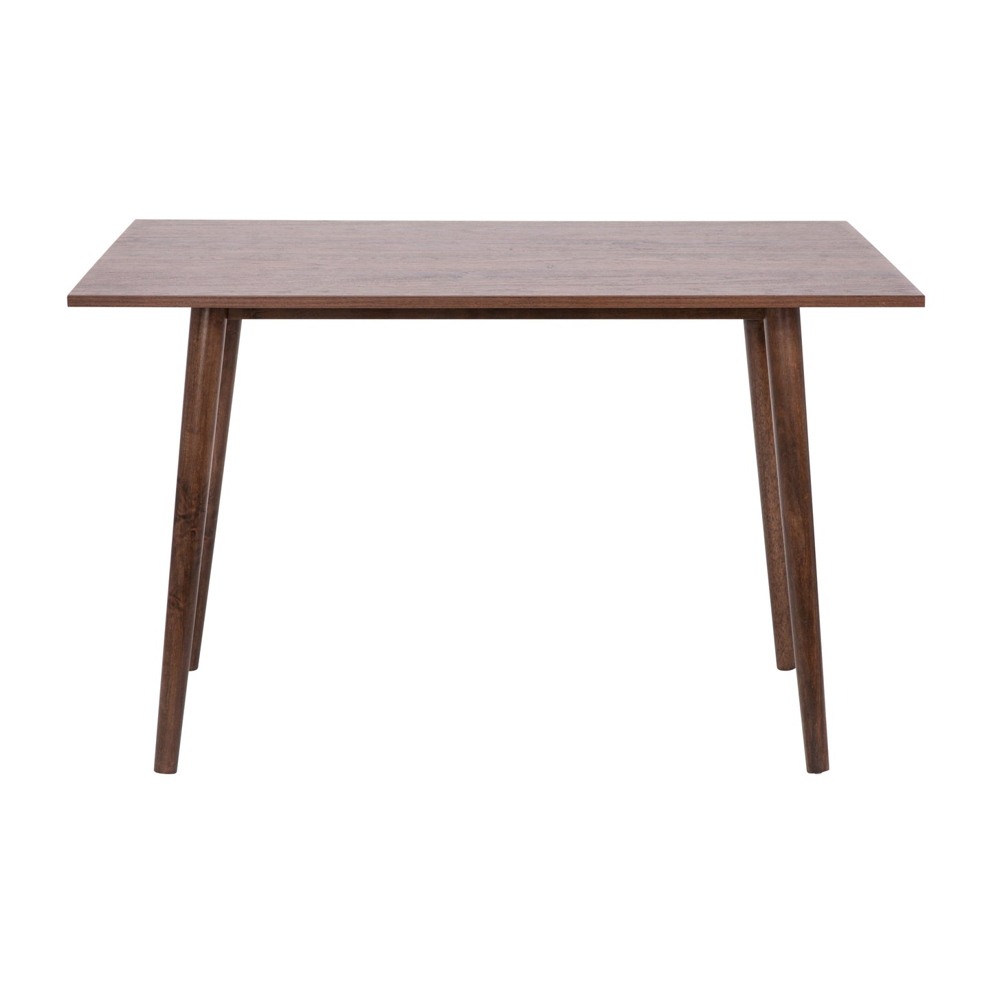 47" Dark Walnut Dining Table EM-DT16001-WAL-GG