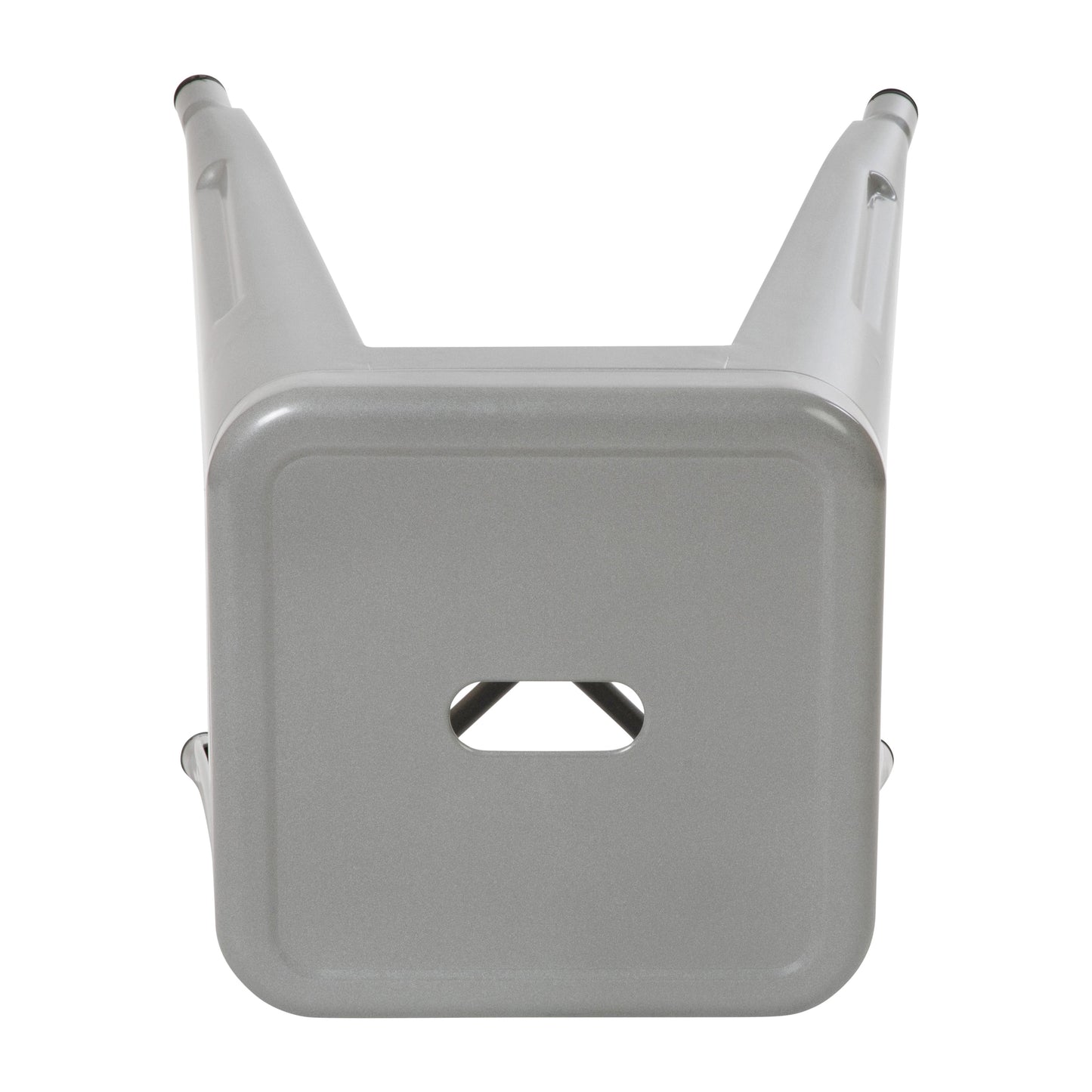 4 Pack Silver Metal Stool ET-BT3503-18-SIL-GG