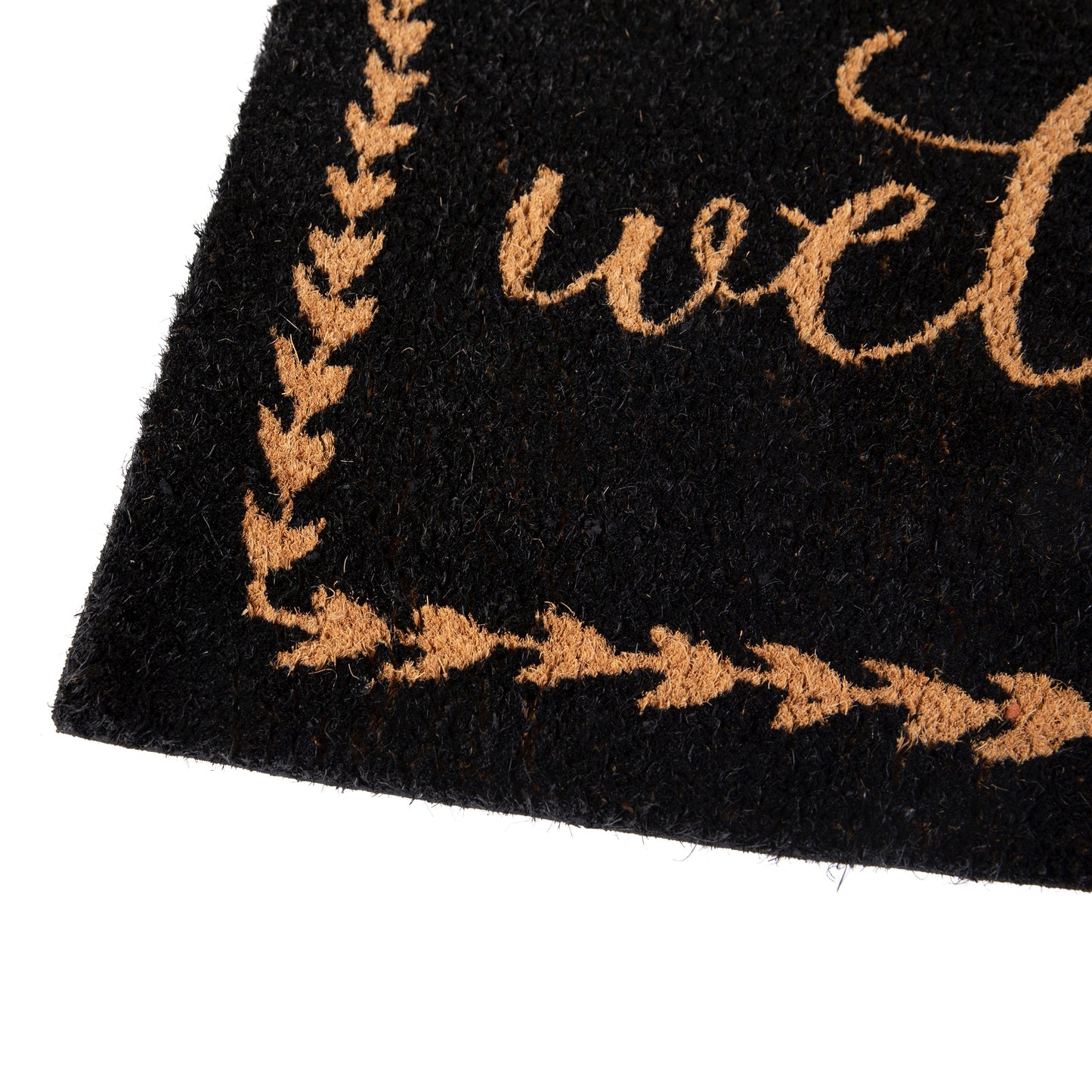 18x30 BK/NAT Welcome Doormat FW-FWGEN414-BKNAT-GG