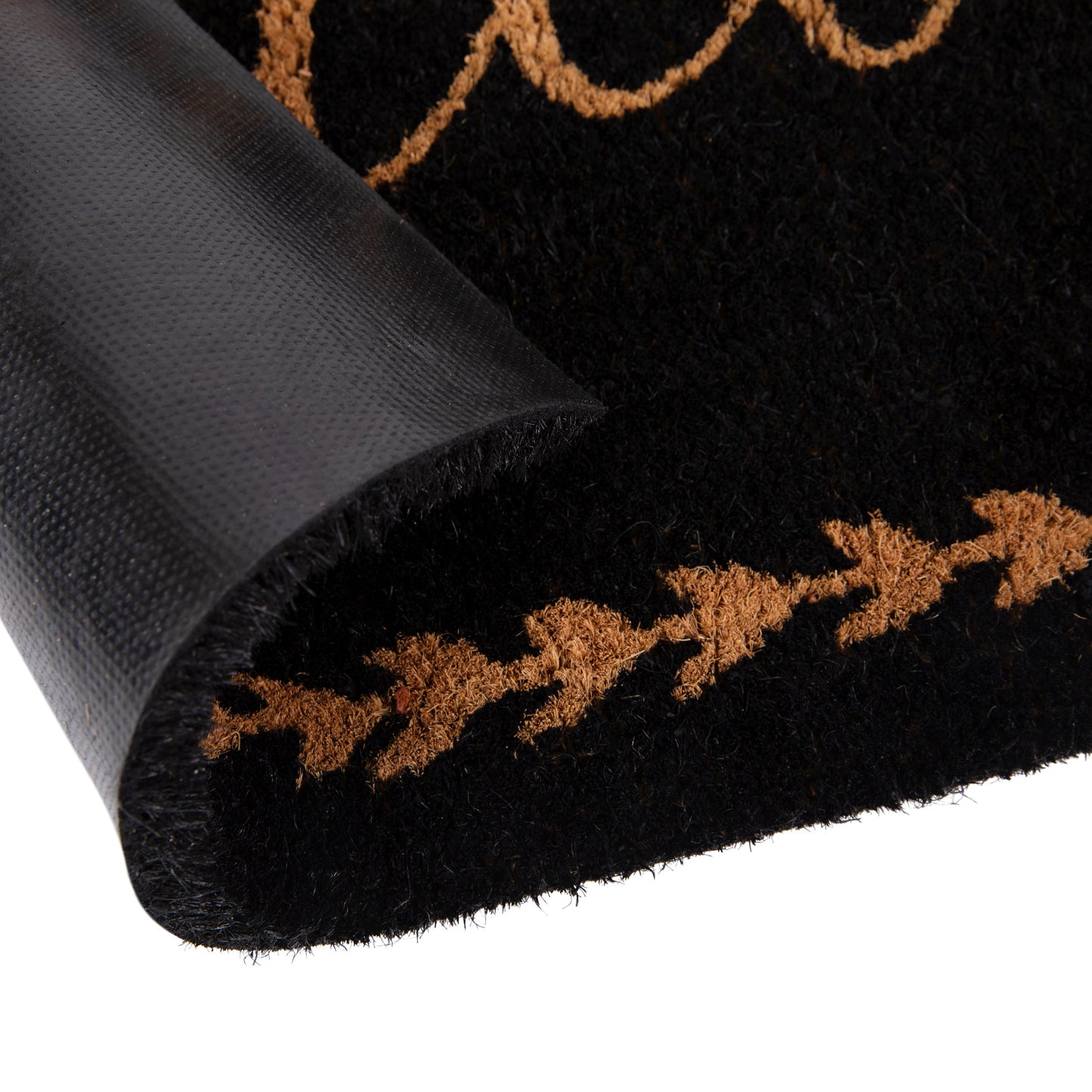 18x30 BK/NAT Welcome Doormat FW-FWGEN414-BKNAT-GG