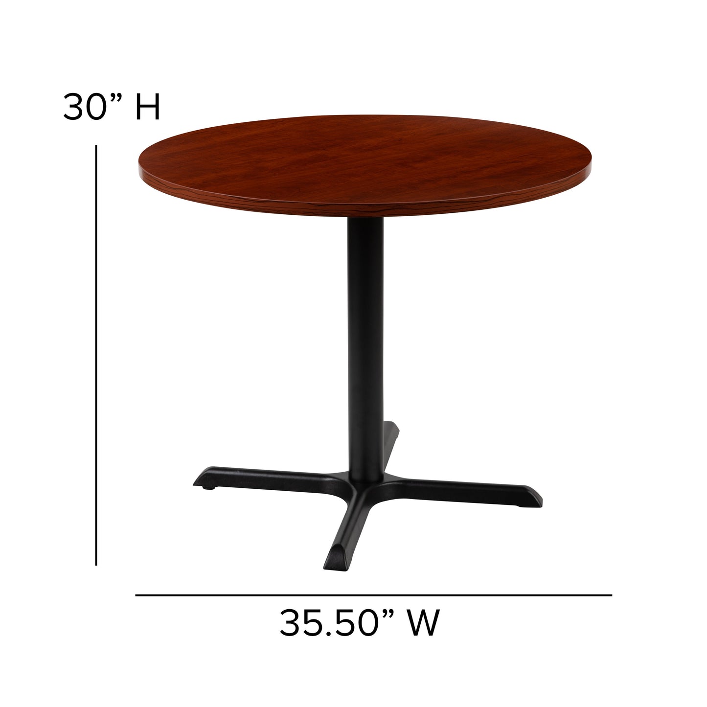 36RD Cherry Conference Table GC-M-BLK-15-CHR-GG