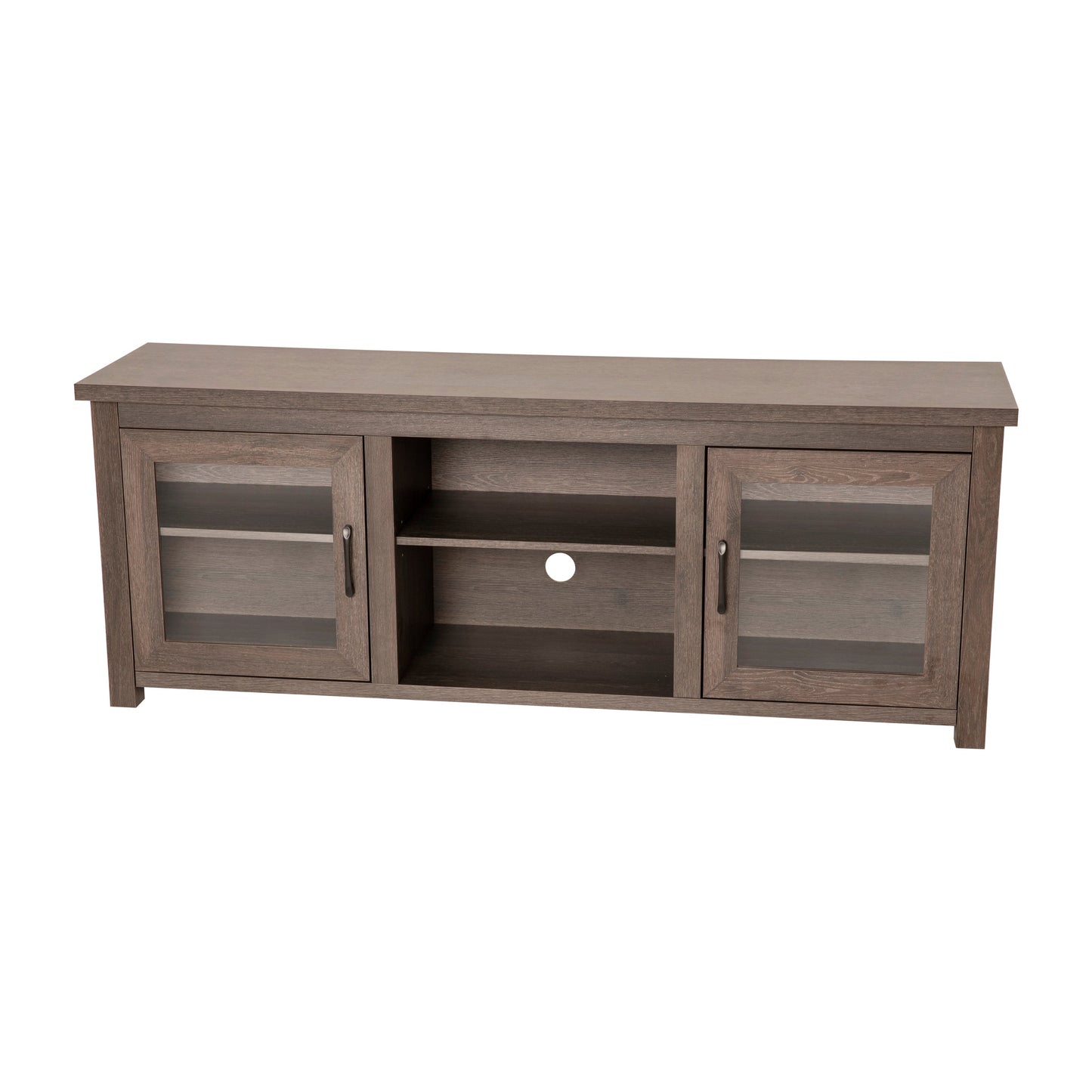 65" Glass Door TV Stand - Modern Design with Multiple Finish Options