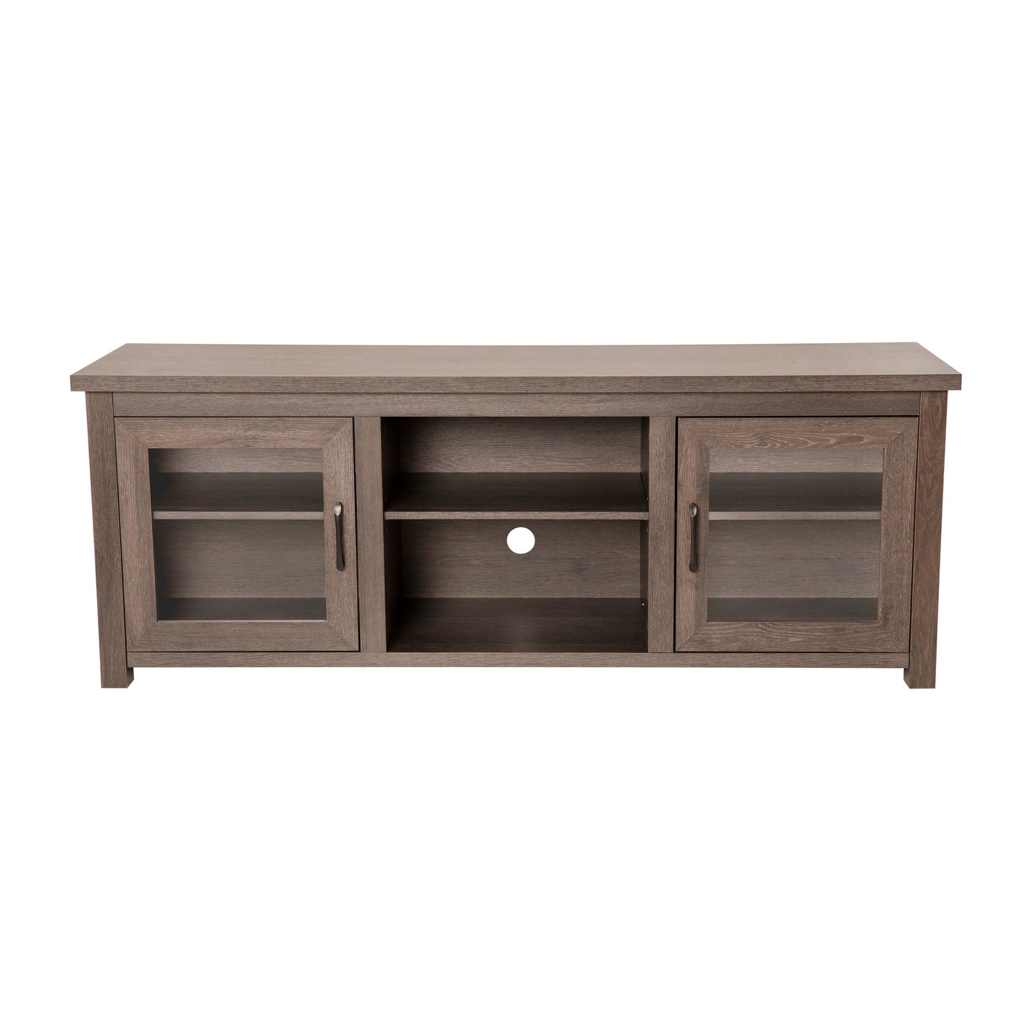 65" Glass Door TV Stand - Modern Design with Multiple Finish Options