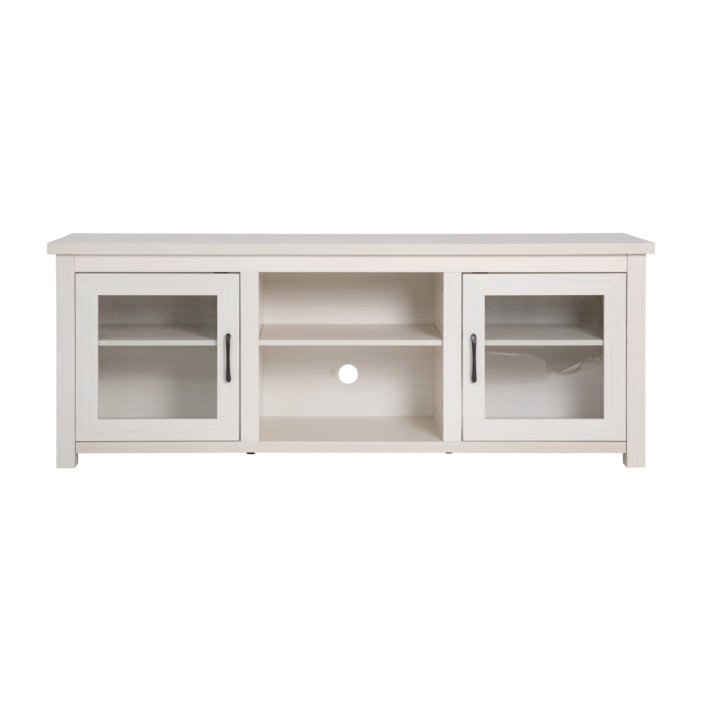 65" Glass Door TV Stand - Modern Design with Multiple Finish Options