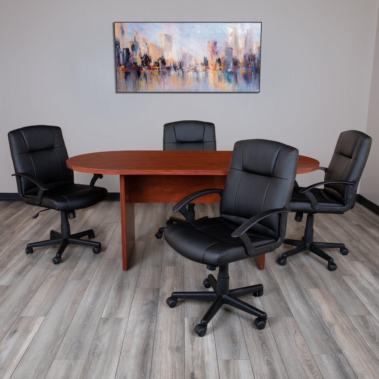 6FT Cherry Conference Table GC-TL1035-CHR-GG