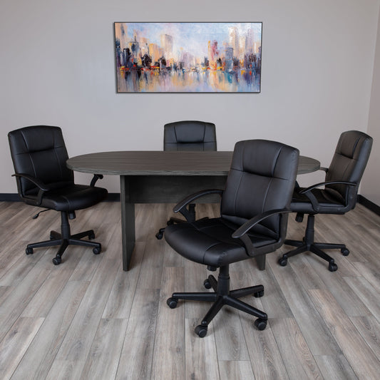 6FT Gray Conference Table GC-TL1035-GRY-GG
