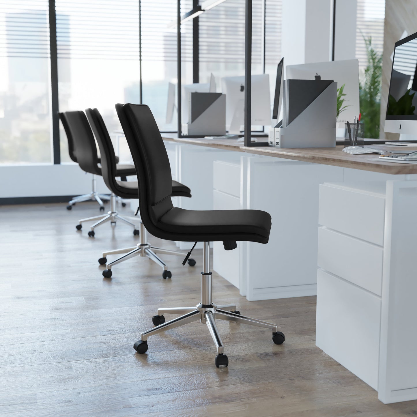 LeatherSoft Office Chair GO-21111