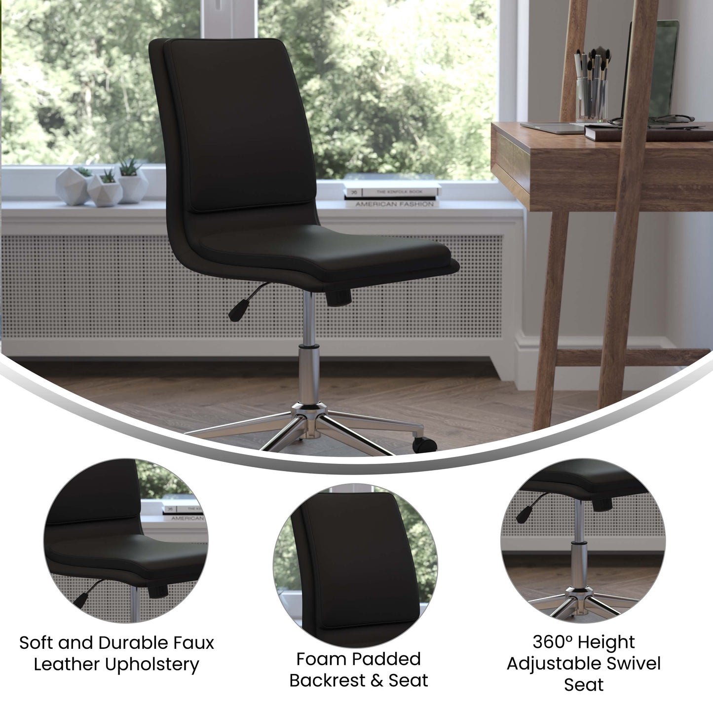 LeatherSoft Office Chair GO-21111