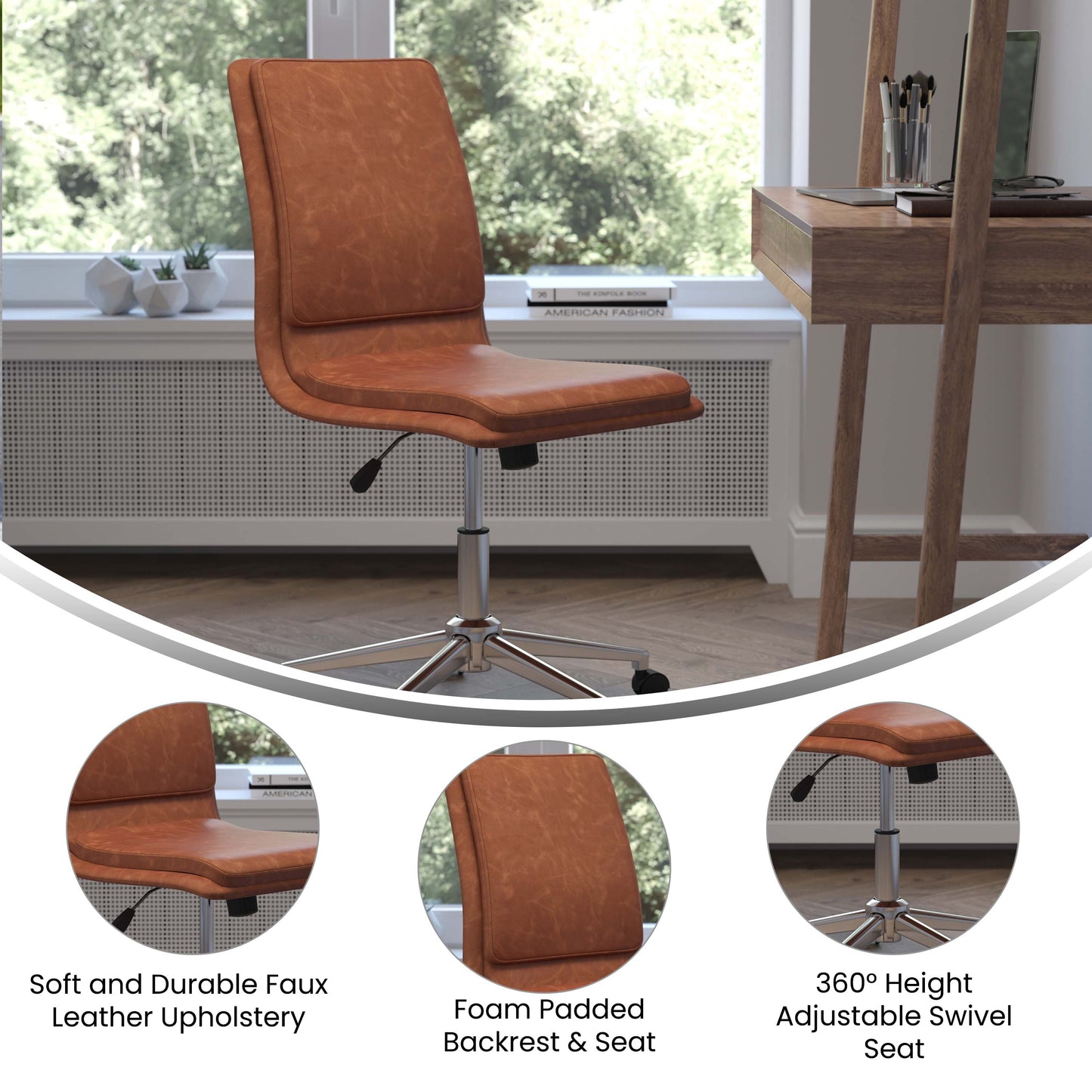 LeatherSoft Office Chair GO-21111