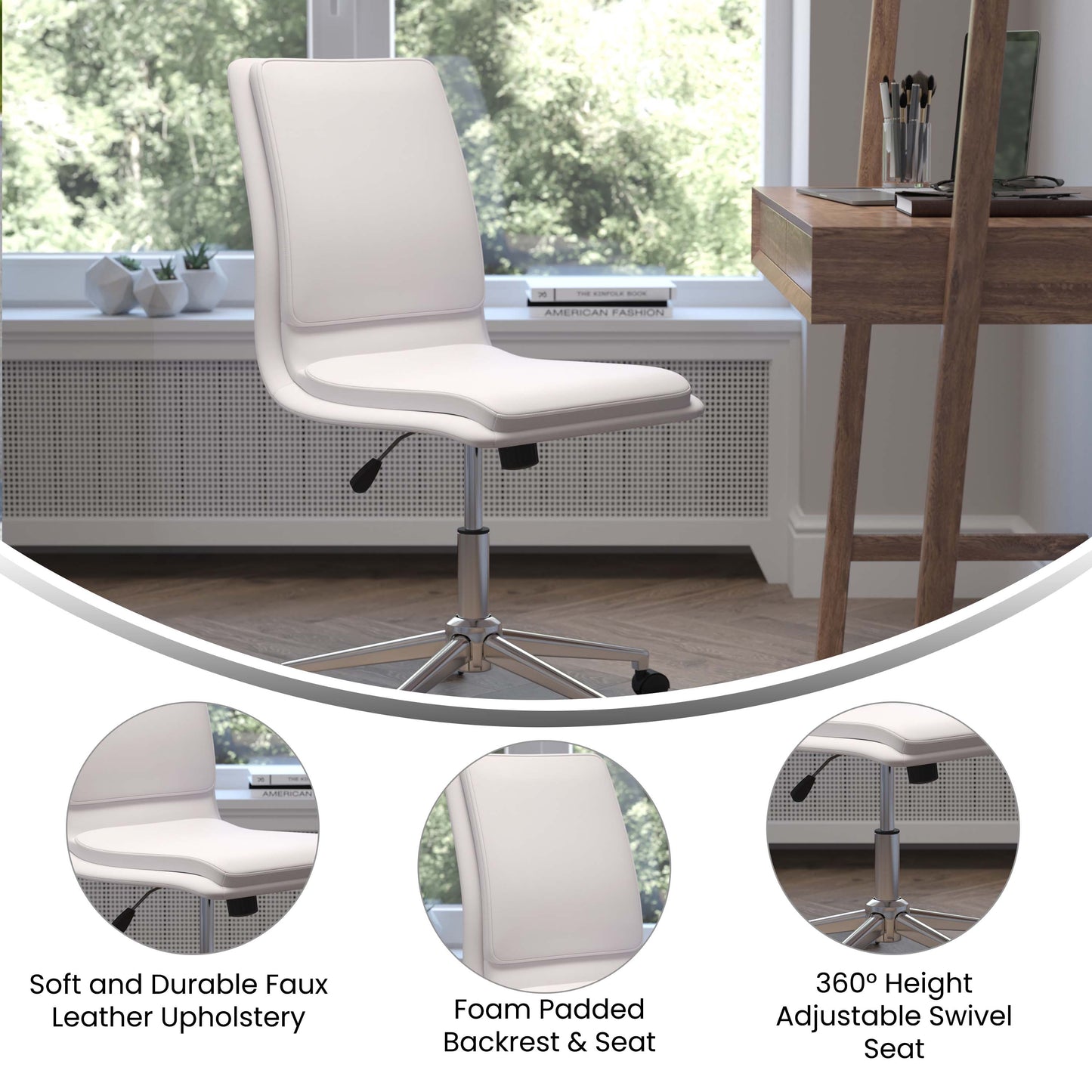 LeatherSoft Office Chair GO-21111