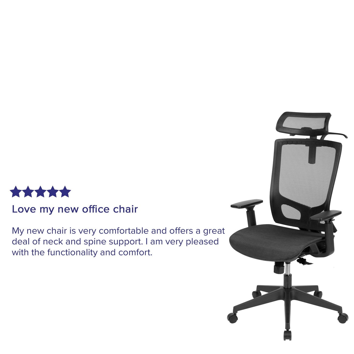 Mesh Office Chair H-2809-1KY-GG