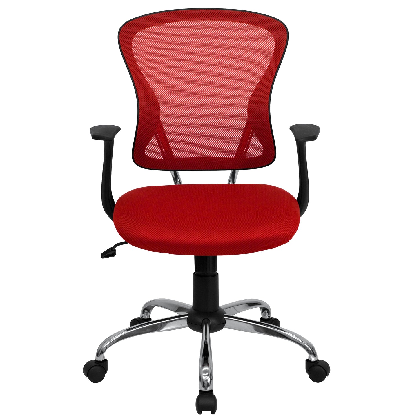 Red Mid-Back Task Chair H-8369F-RED-GG