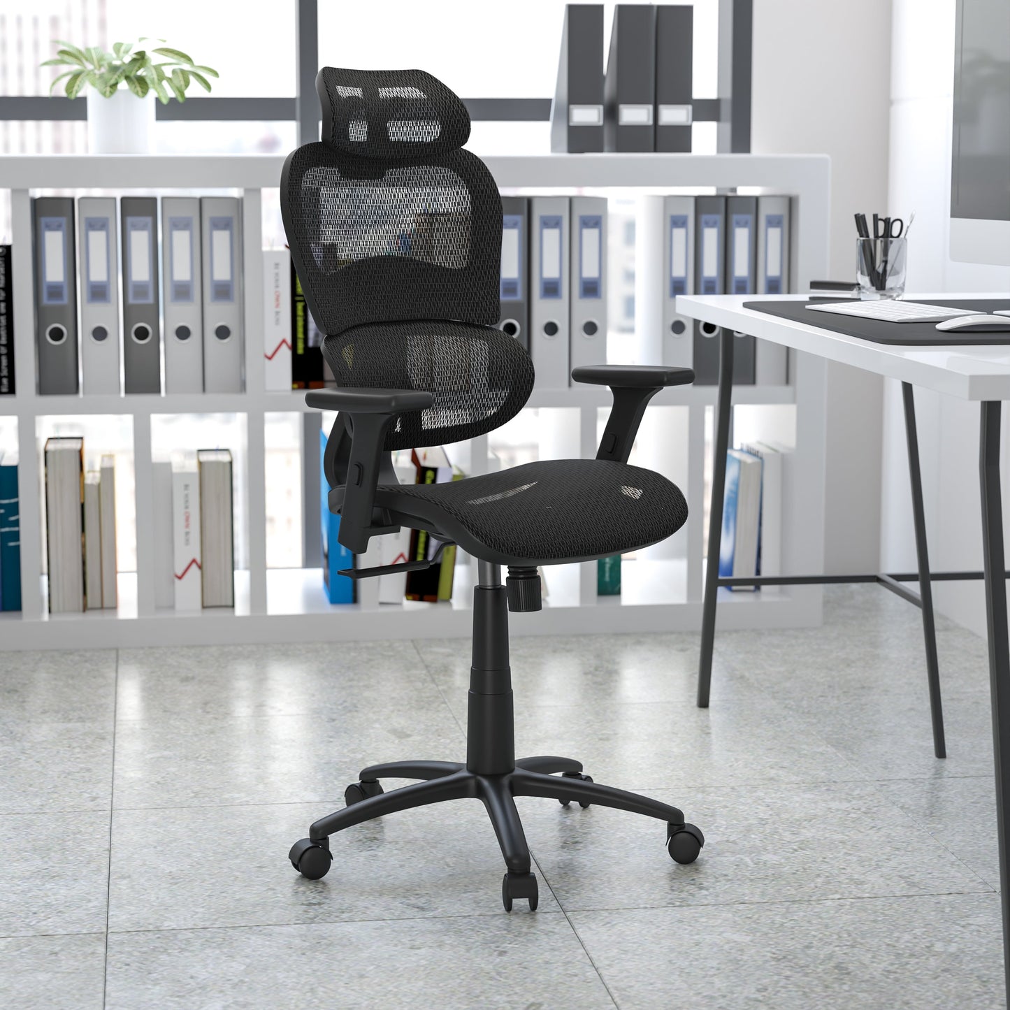 Mesh Office Chair H-LC-1388F-1K-GG