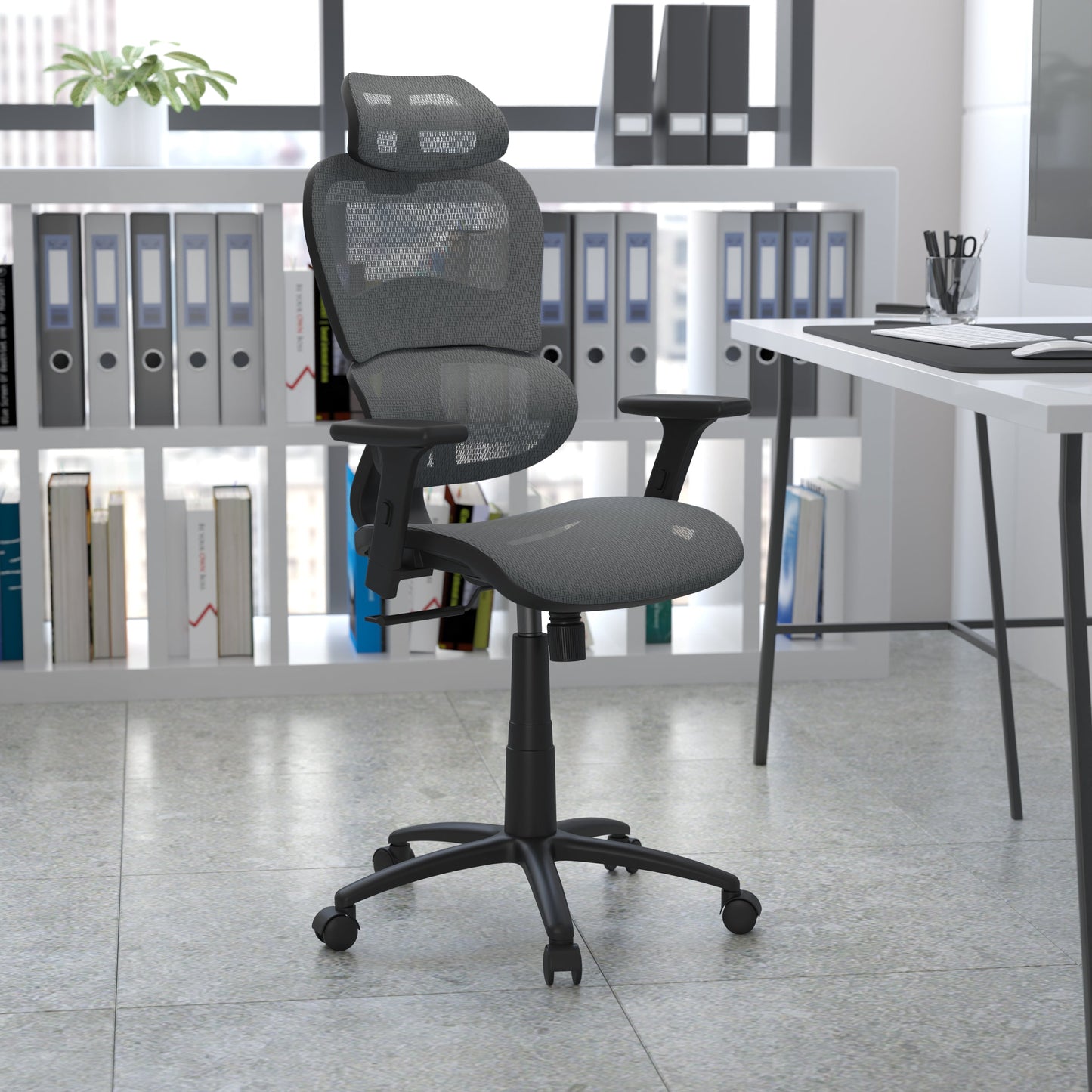 Mesh Office Chair H-LC-1388F-1K-GG