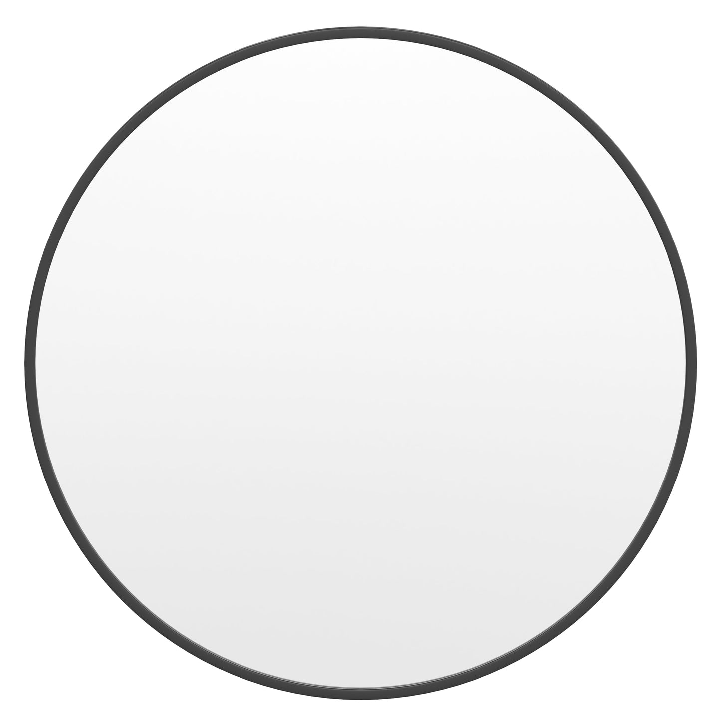 Black 30" Round Wall Mirror HFKHD-0GD-CRE8-812315-GG