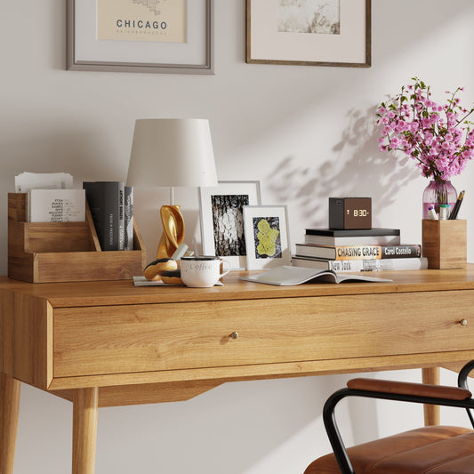 3PC Rustic Brown Organizer Set HFMHD-GDI-CRE8-402315-GG