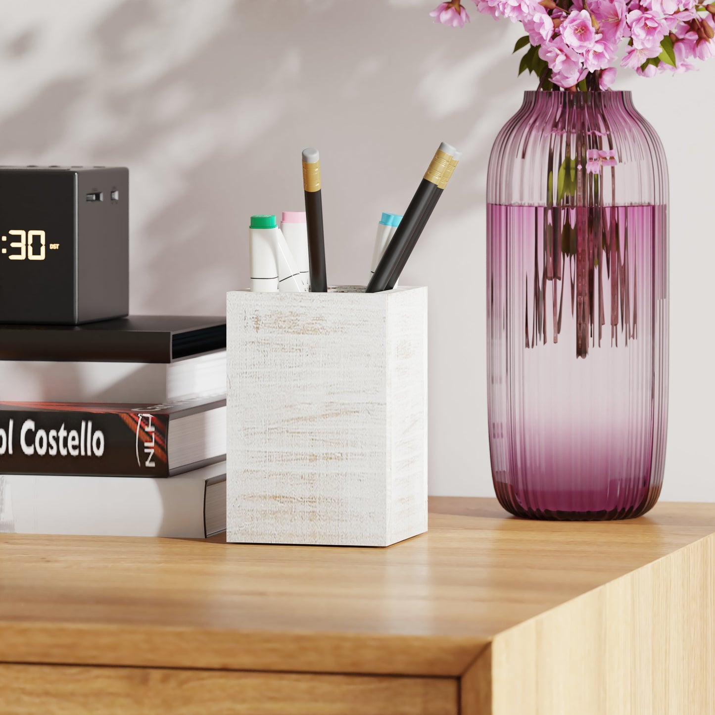 3PC Whitewashed Organizer Set HFMHD-GDI-CRE8-502315-GG