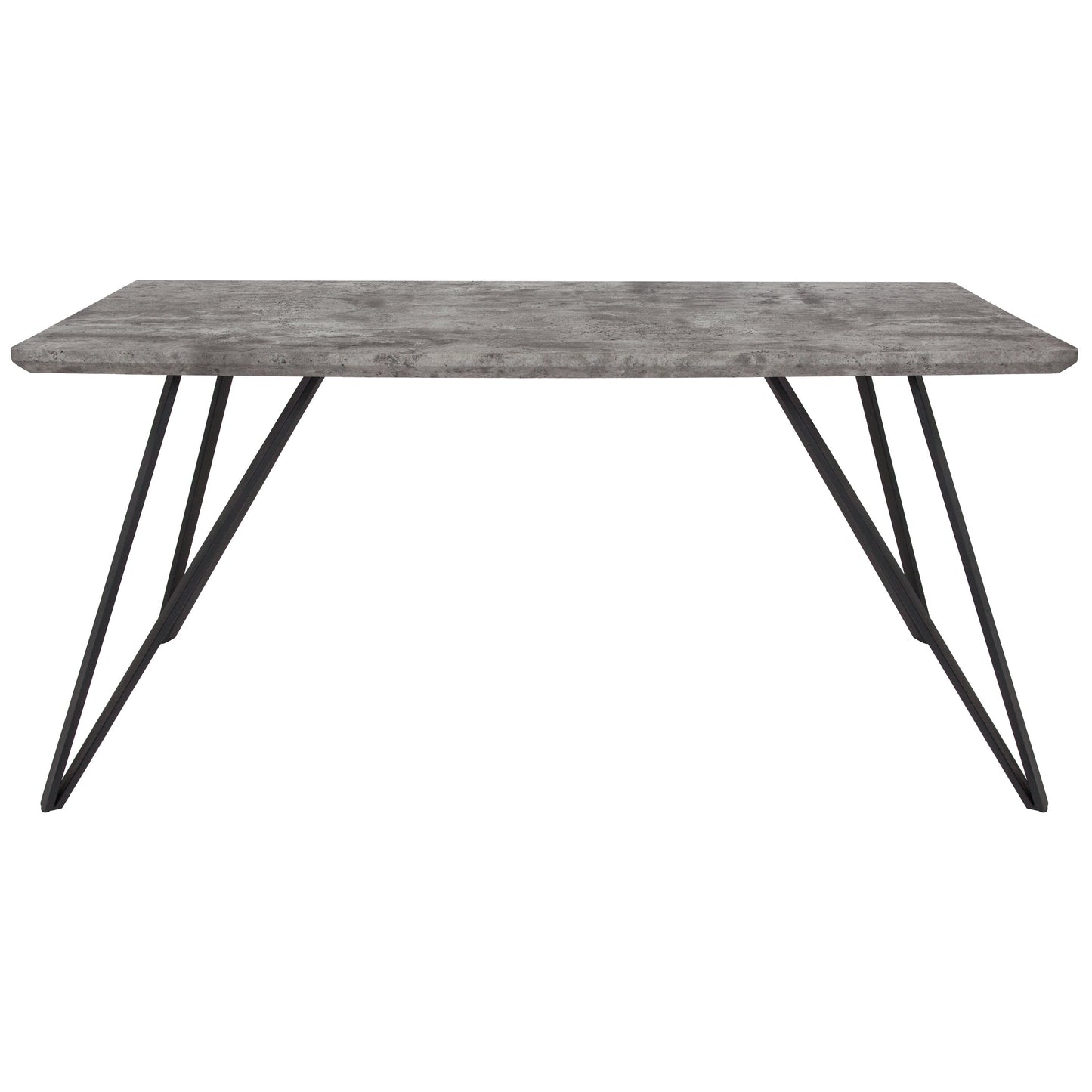 63x31.5 Concrete Dining Table HG-DT012-78054-GG