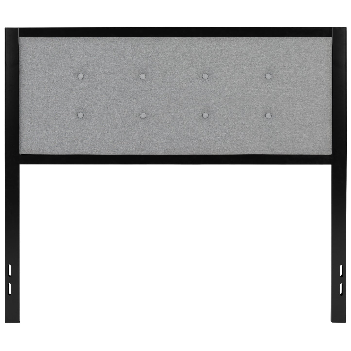 Full, Queen, King, and Twin Headboard HG-HB1725 in Black, Dark Gray, and Light Gray