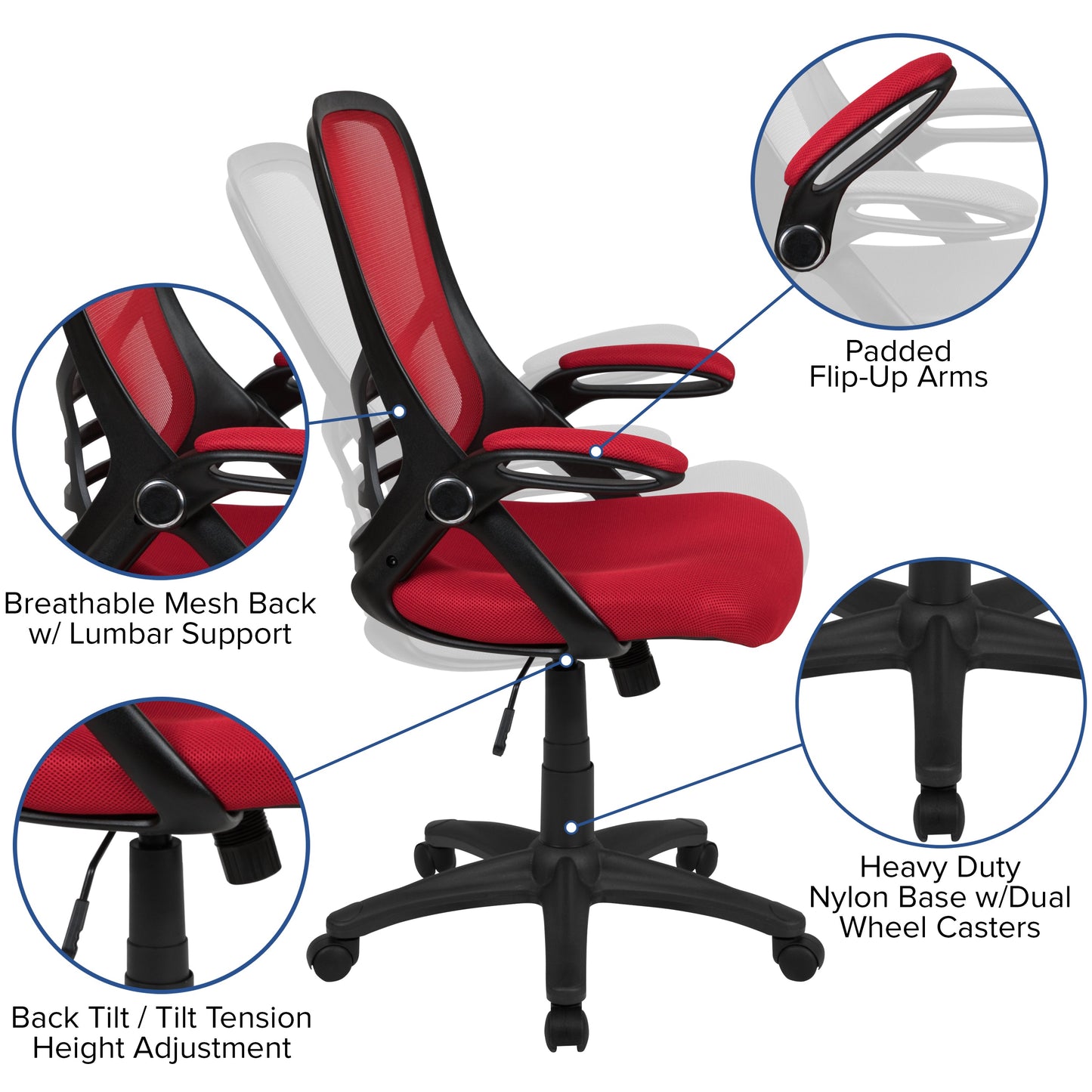 Mesh Office Chair HL-0016-1-GG
