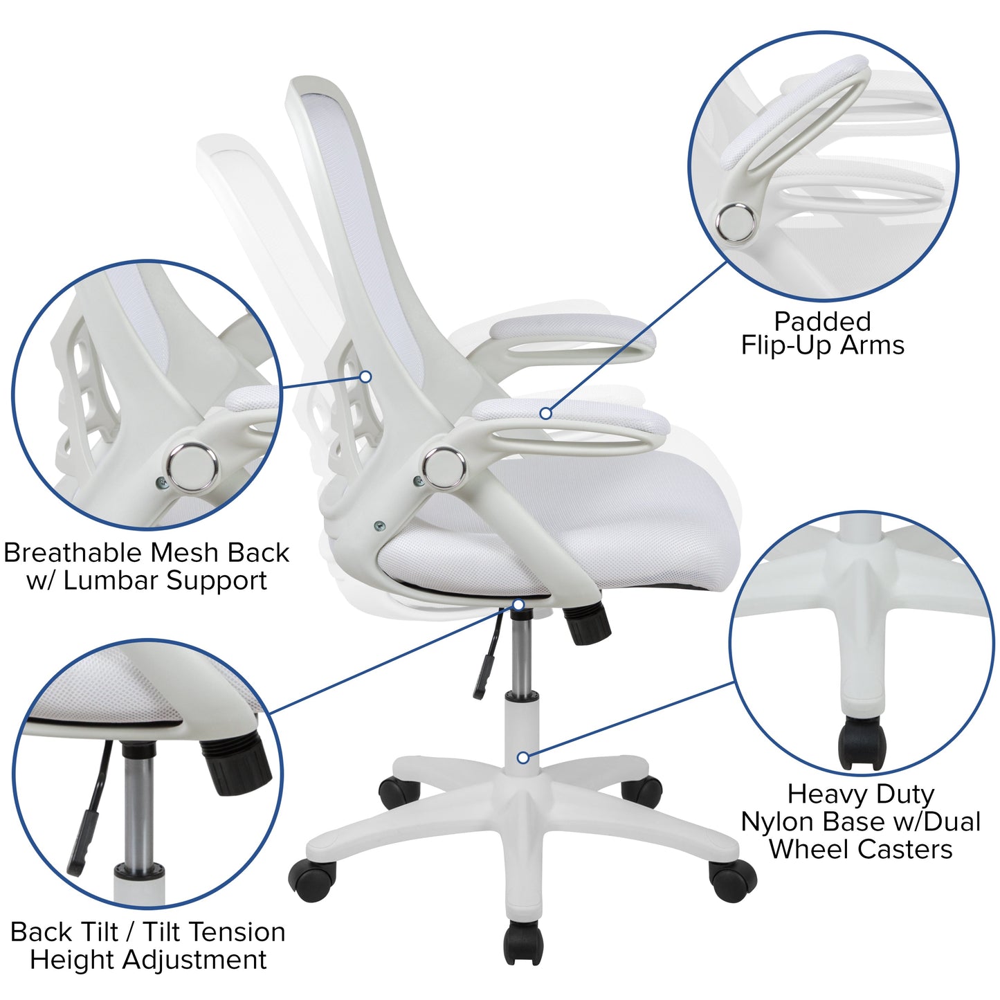 Mesh Office Chair HL-0016-1-GG