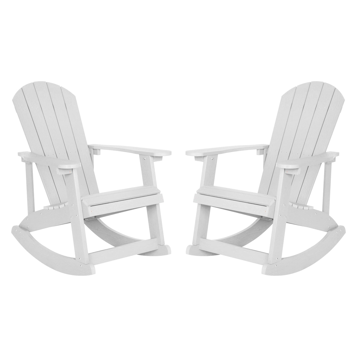 2 Pack White Resin Rockers JJ-C14705-WH-2-GG