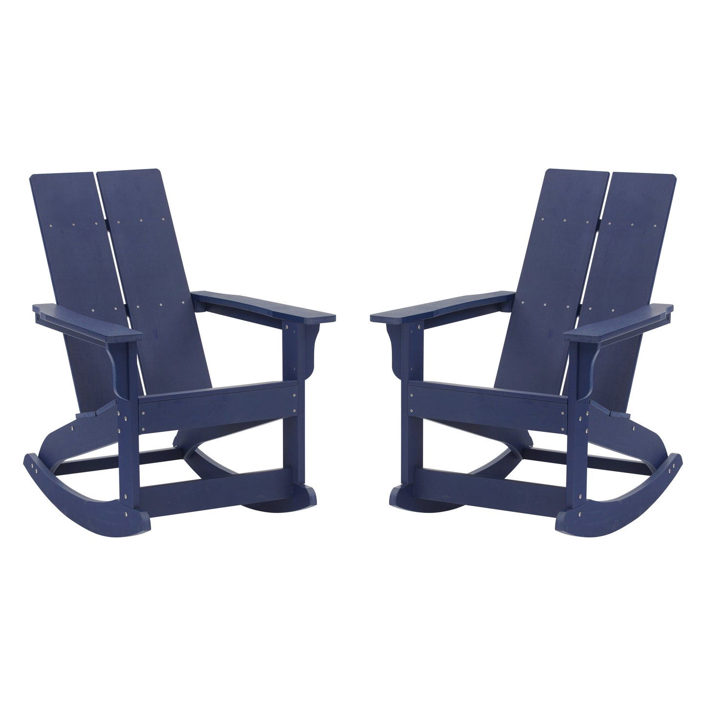 2 PK Navy Resin Rocking Chair JJ-C14709-NV-2-GG