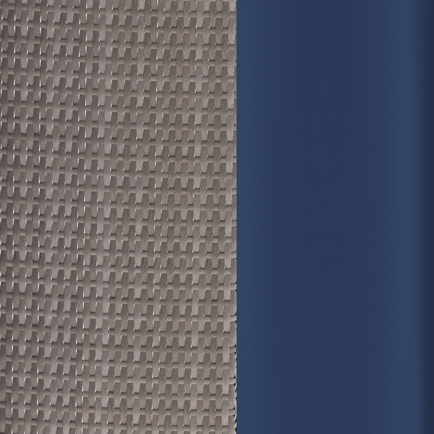 4PC Lt Gray/Navy Patio Set JJ-S351-GYNV-GG