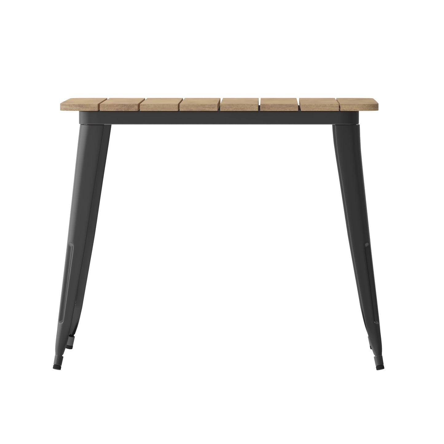 36" SQ BR/BK Dining Table JJ-T14619-90-BRBK-GG