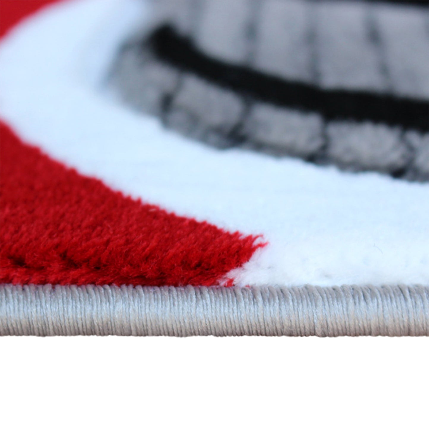 3x10 Red Abstract Rug KP-RG952-310-RD-GG