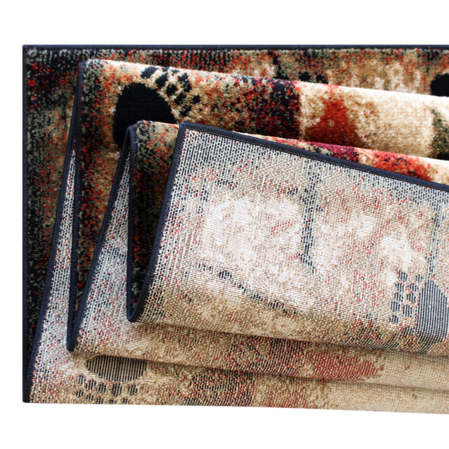 6' x 9' Bear and Cub Area Rug KP-RGB3940-69-BN-GG