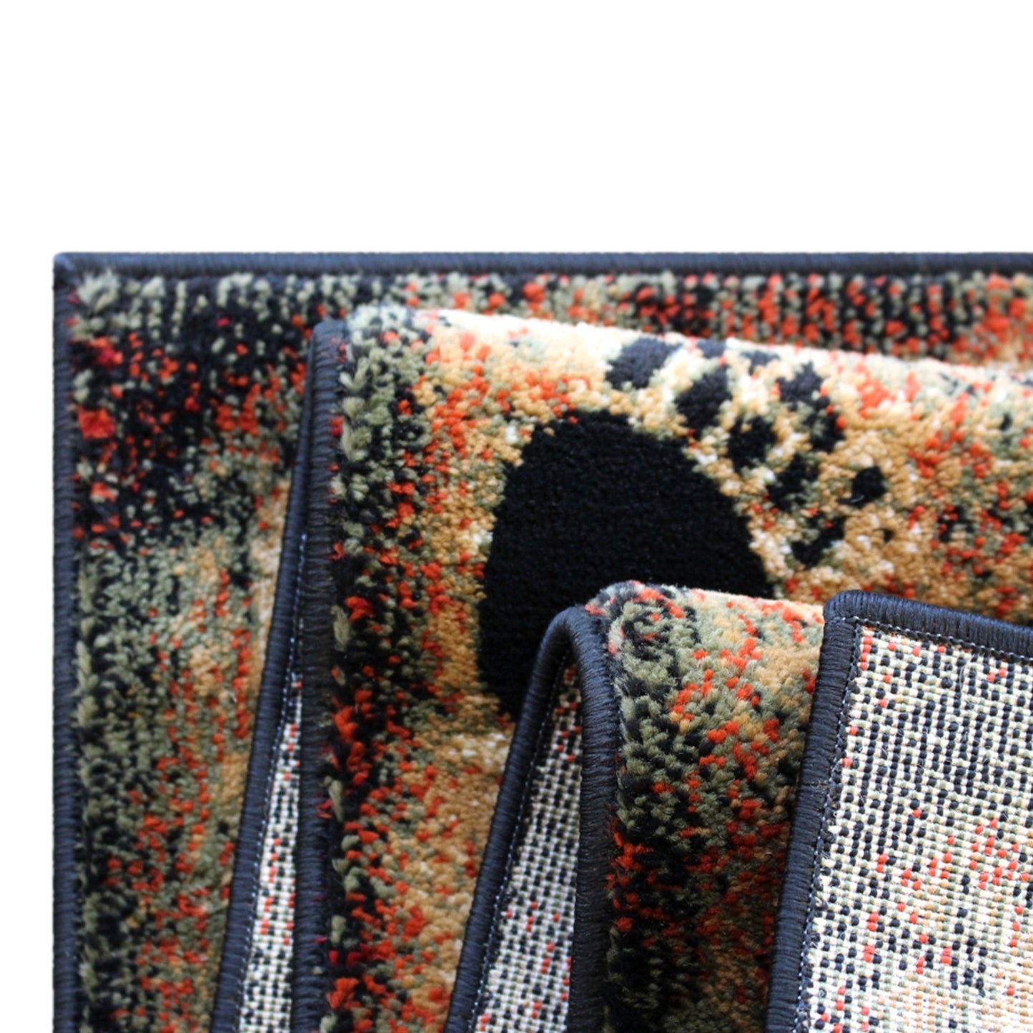 8' x 10' Bear and Cub Area Rug KP-RGB3940-810-BN-GG