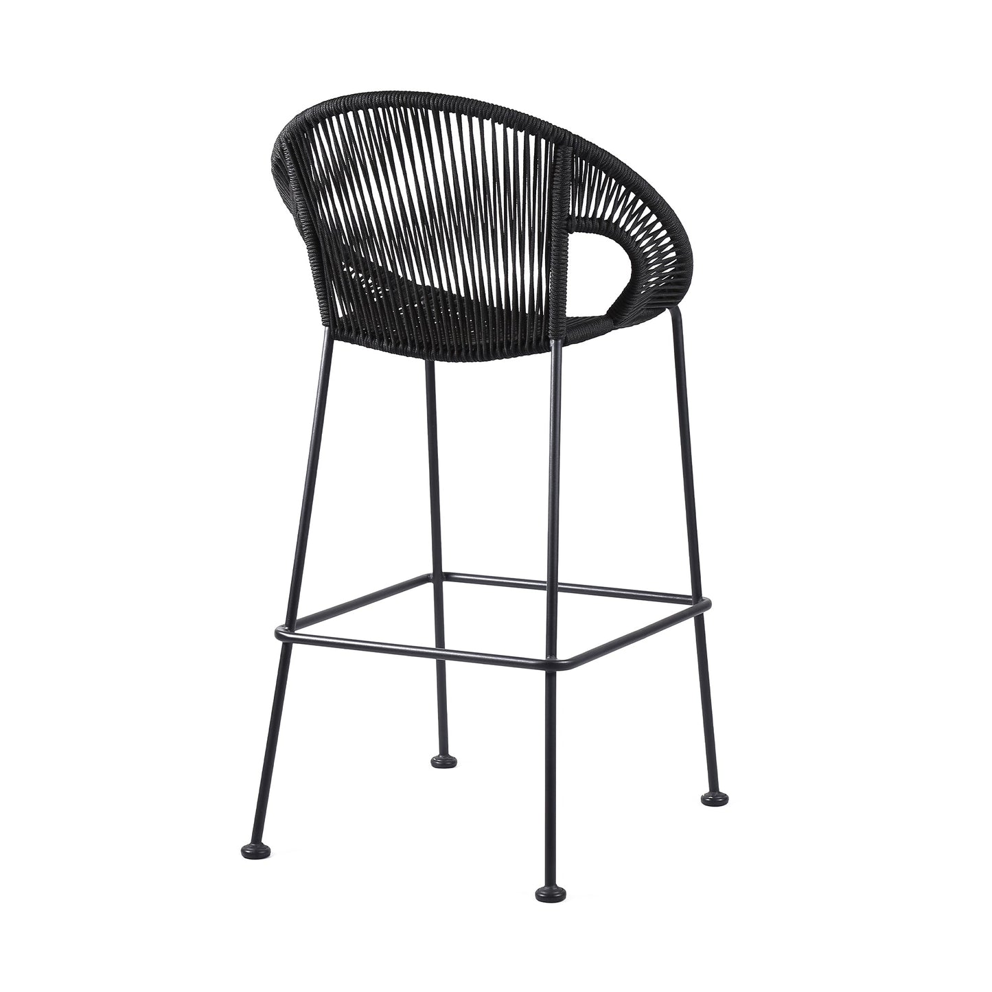 Acapulco Indoor Outdoor Steel Bar Stool - Various Sizes and Rope Options