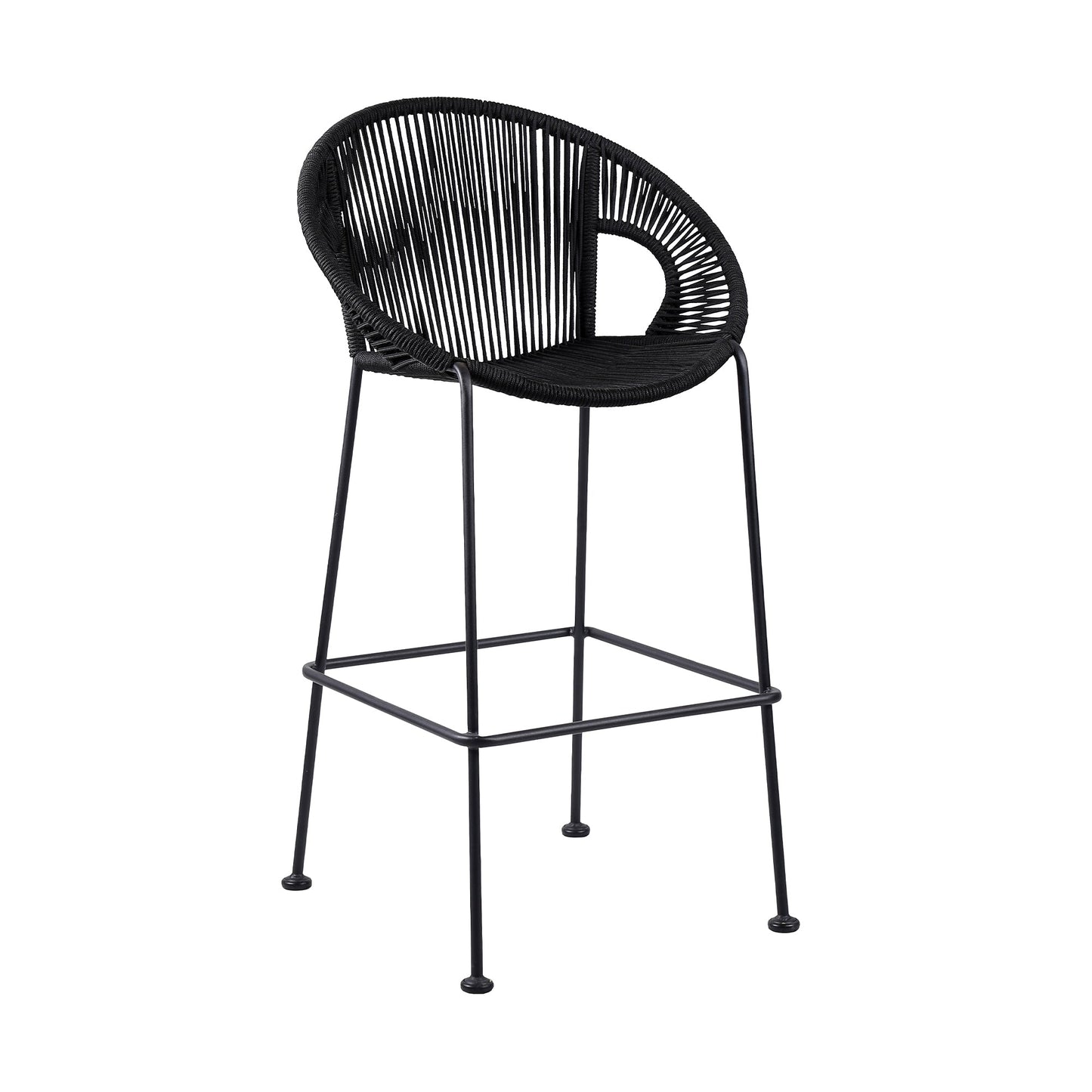 Acapulco Indoor Outdoor Steel Bar Stool - Various Sizes and Rope Options