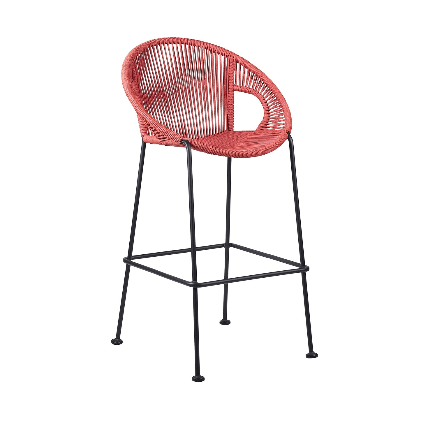 Acapulco Indoor Outdoor Steel Bar Stool - Various Sizes and Rope Options