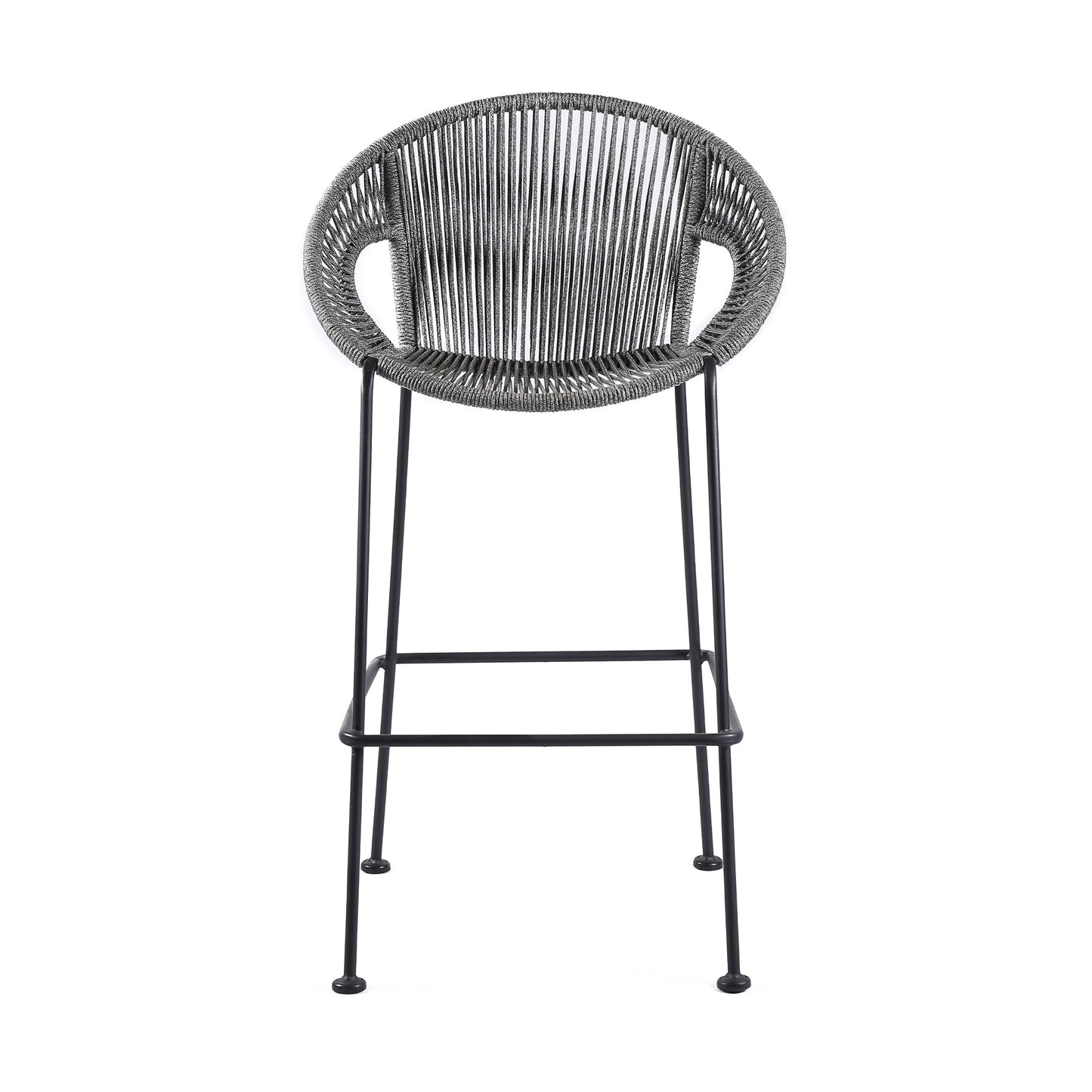 Acapulco Indoor Outdoor Steel Bar Stool - Various Sizes and Rope Options
