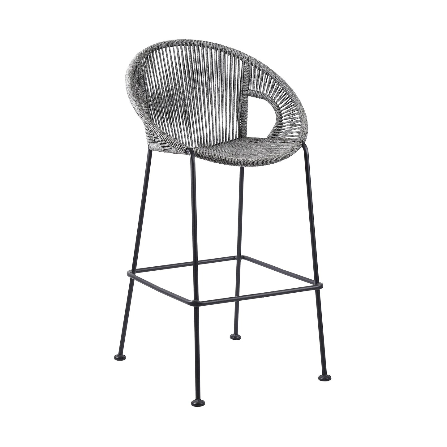 Acapulco Indoor Outdoor Steel Bar Stool - Various Sizes and Rope Options