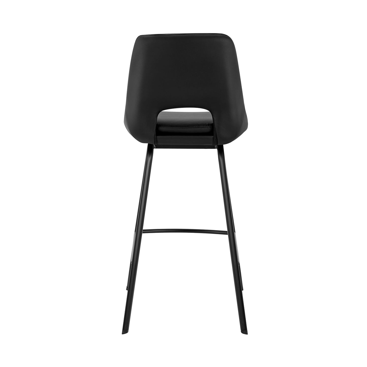Carise Faux Leather and Metal Swivel Counter and Bar Stool