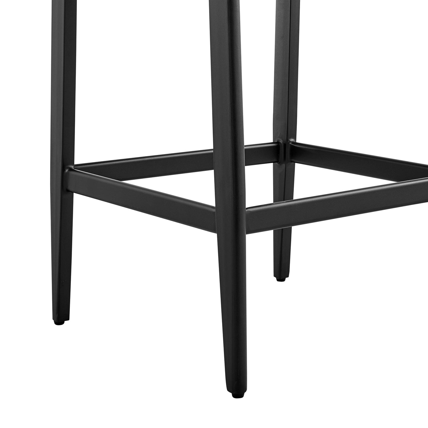 Cayman Outdoor Patio Bar Stool in Aluminum with Cushions