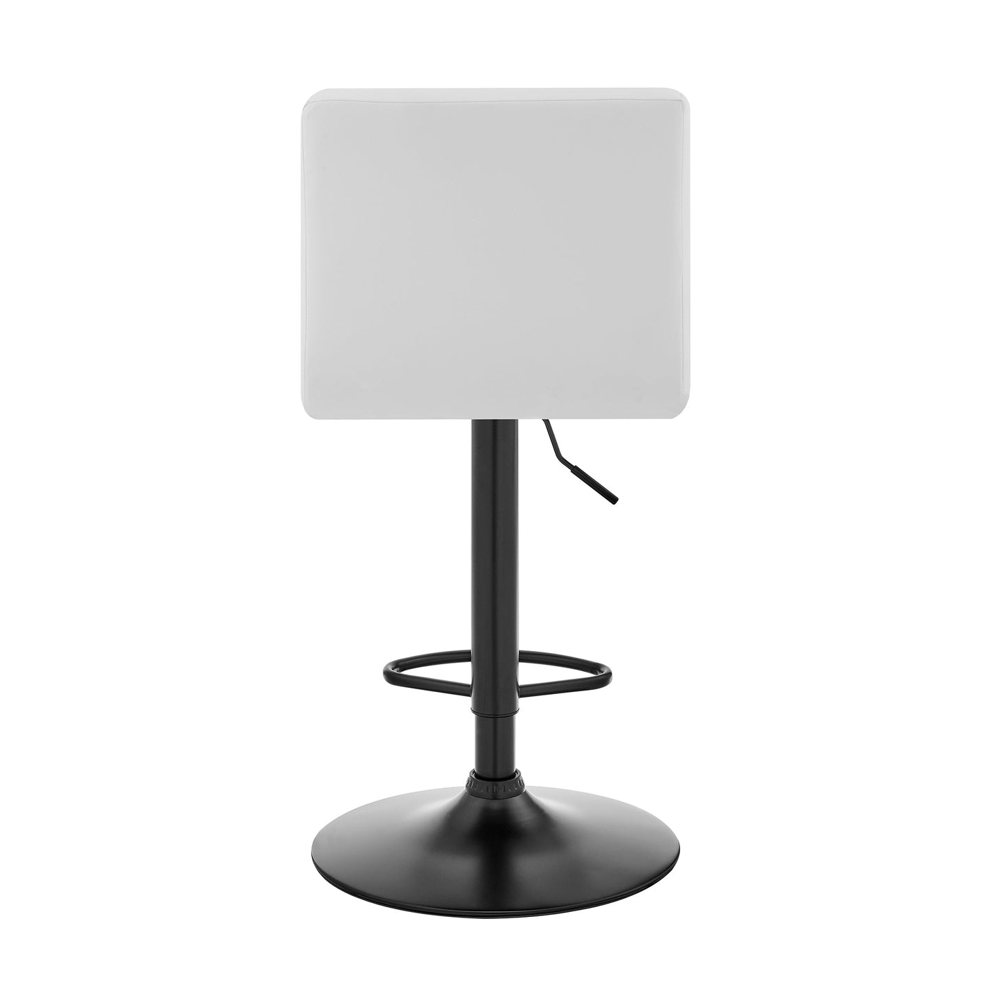 Duval Adjustable Faux Leather Swivel Bar Stool