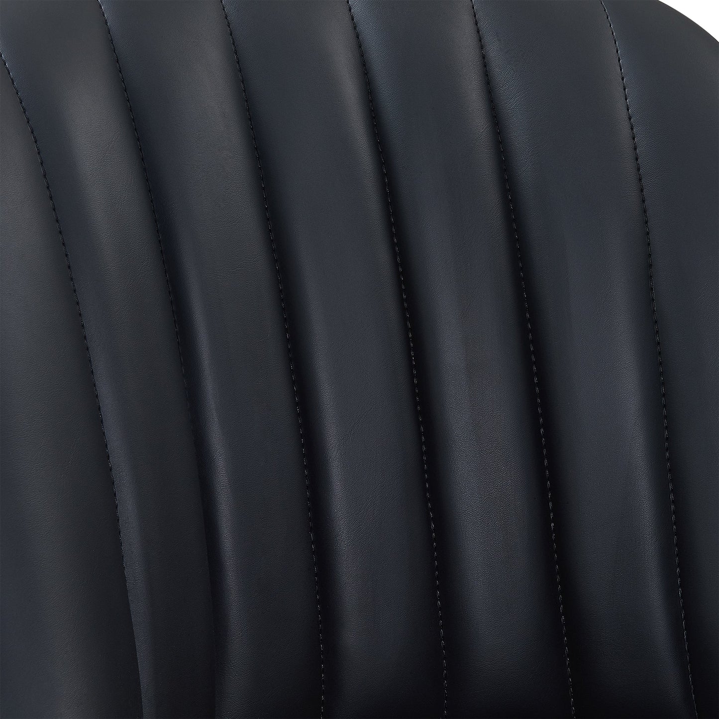 Journey Swivel Faux Leather and Wood Bar Stool in Various Heights