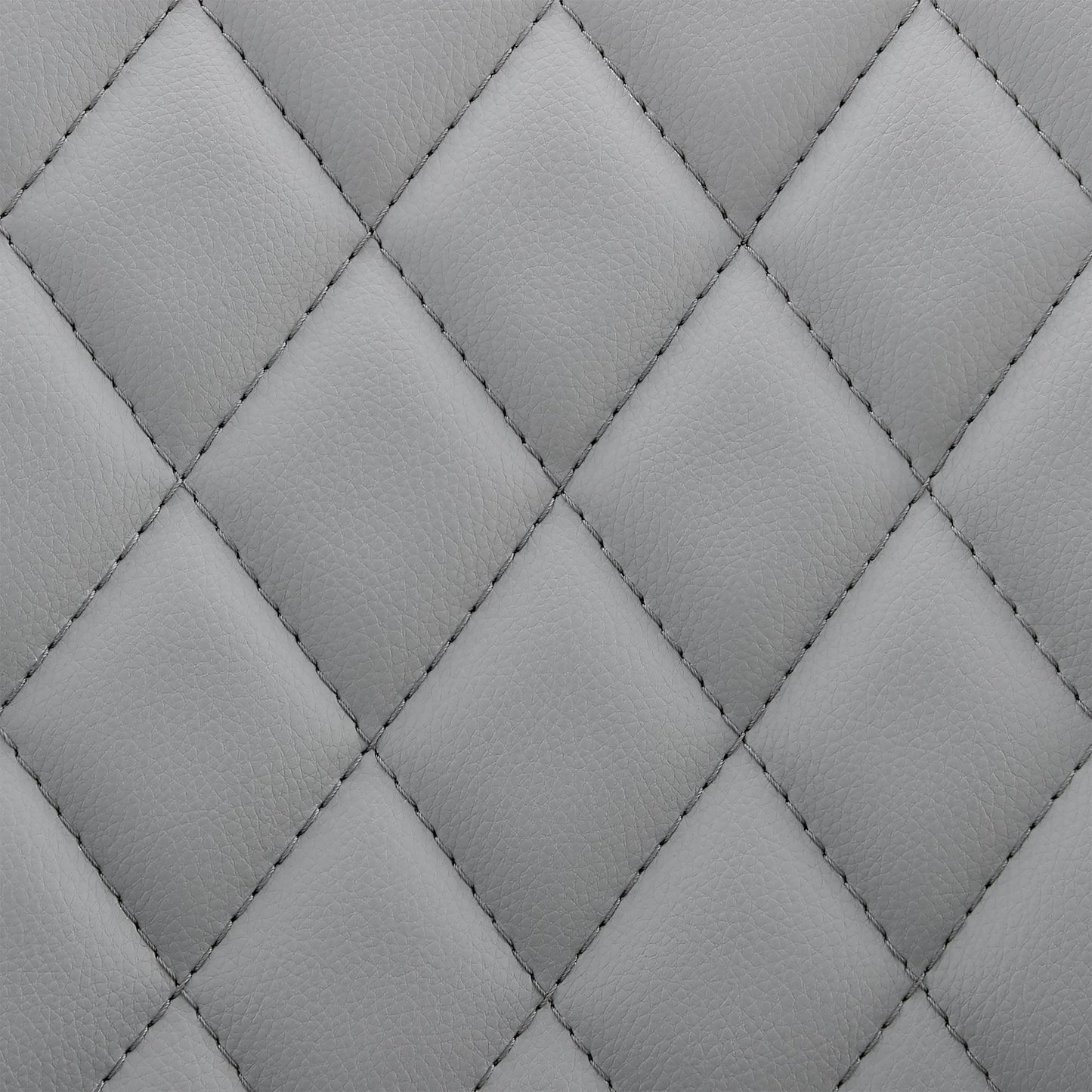 Leland Adjustable Faux Leather and Chrome Finish Bar Stool