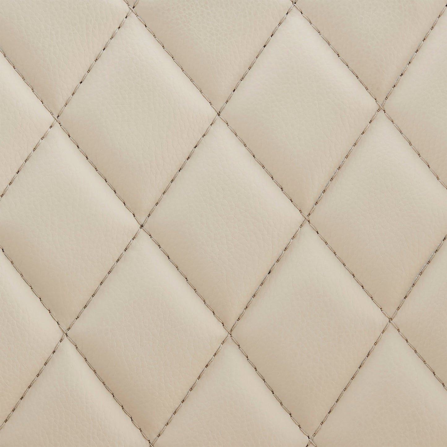 Leland Adjustable Faux Leather and Chrome Finish Bar Stool