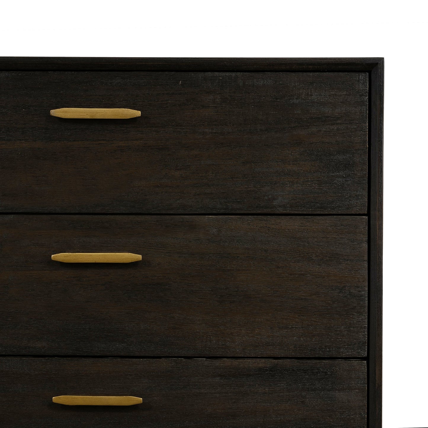 Baly Acacia Mid-Century 6 Drawer Dresser
