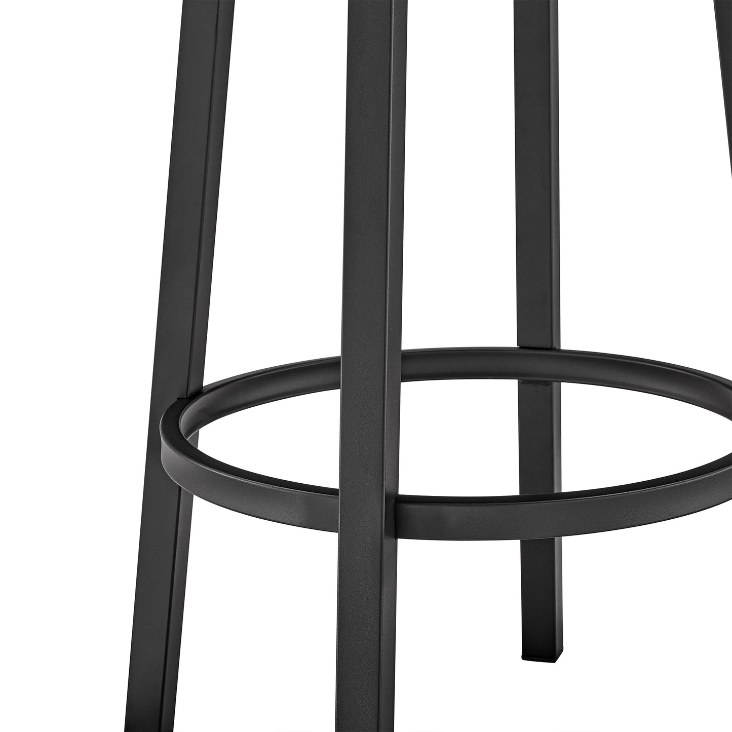 Lorin Swivel Bar Stool in Various Finishes and Faux Leather Options