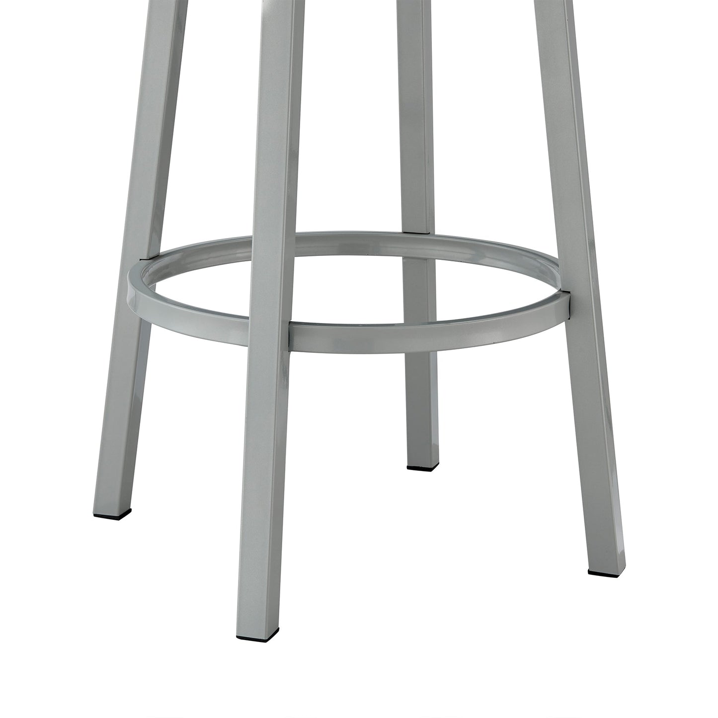 Lorin Swivel Bar Stool in Various Finishes and Faux Leather Options