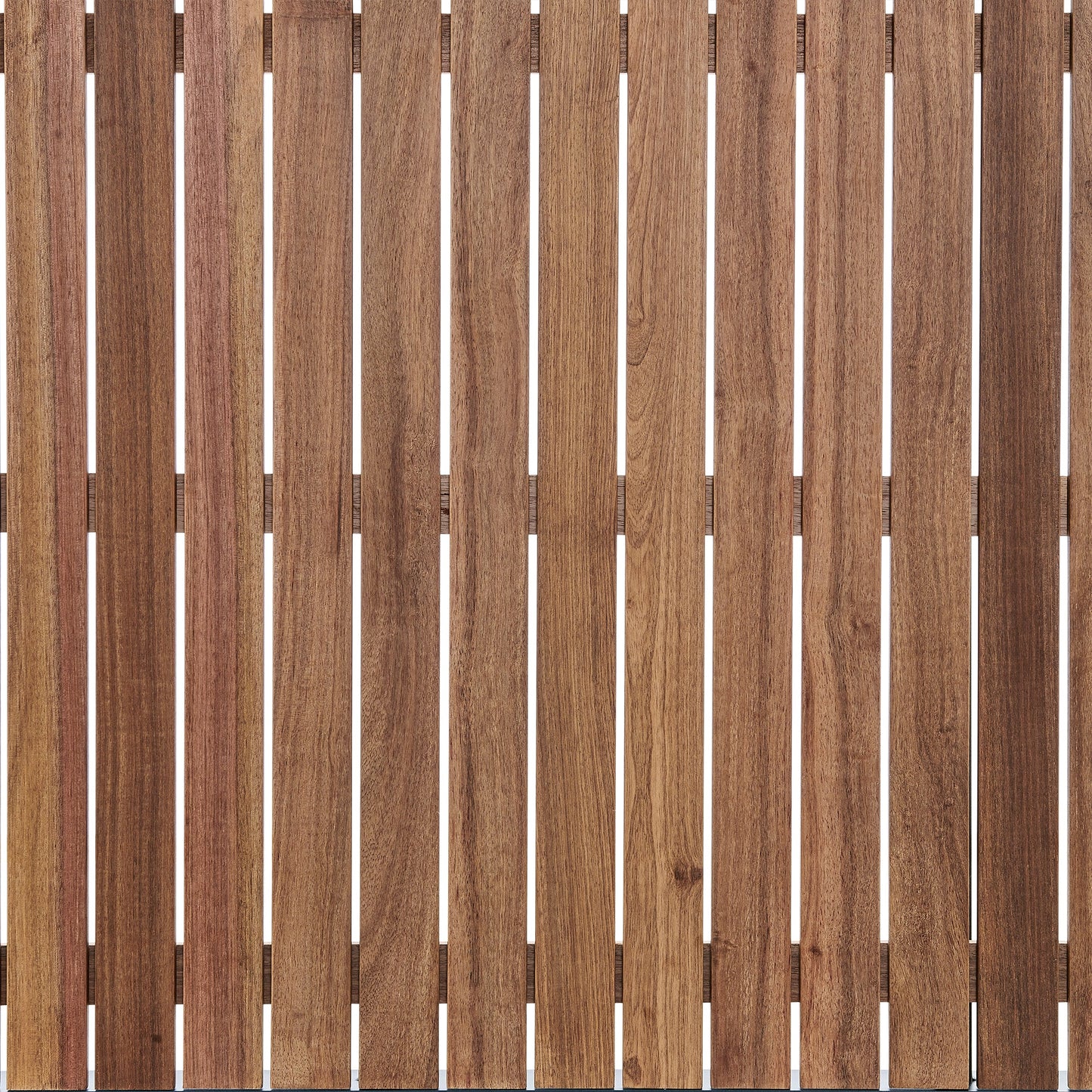 Nofi Outdoor Patio Dining Table in Charcoal Finish with Teak Wood Top