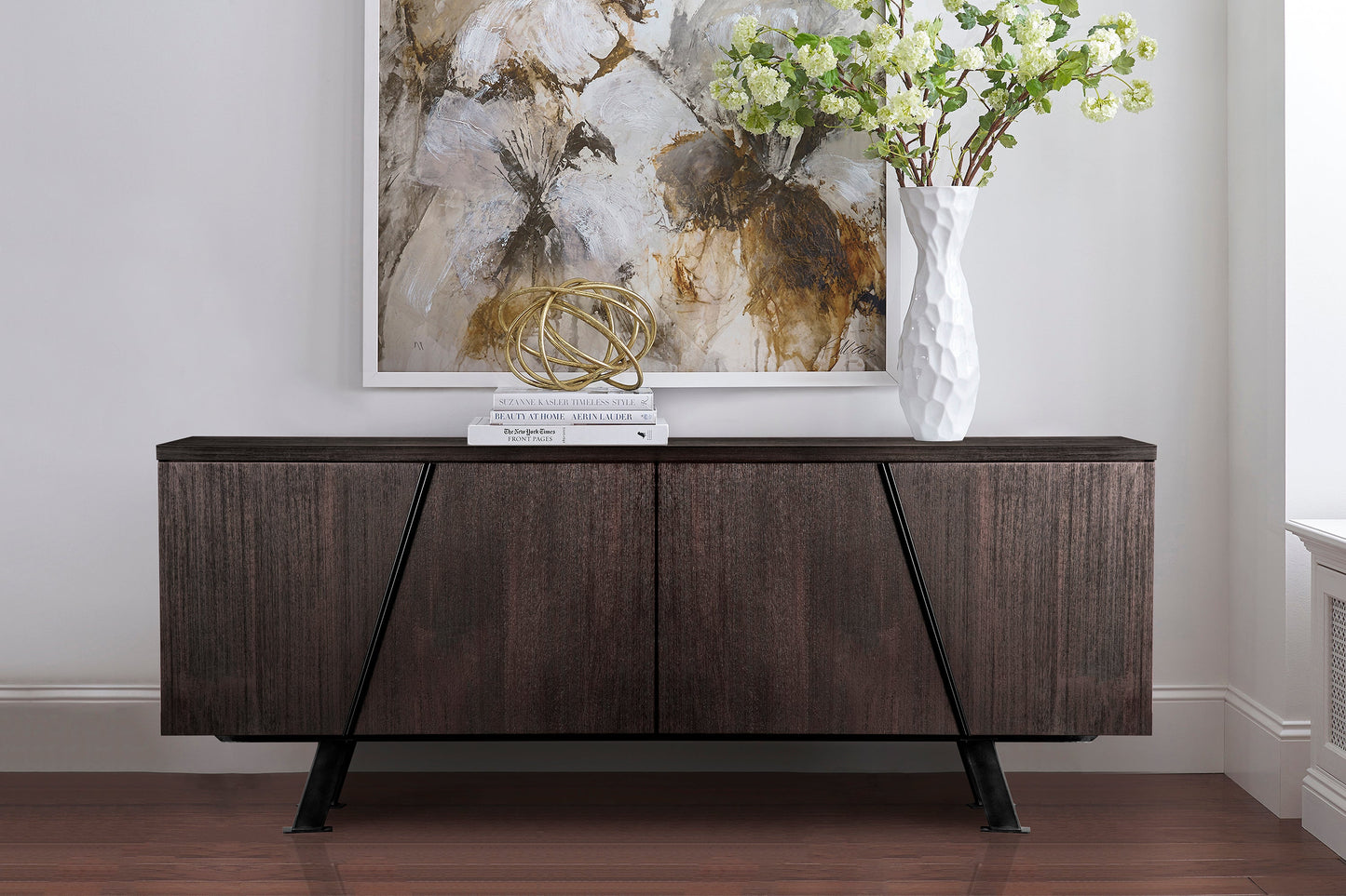 Pirate Brown Acacia Sideboard Cabinet