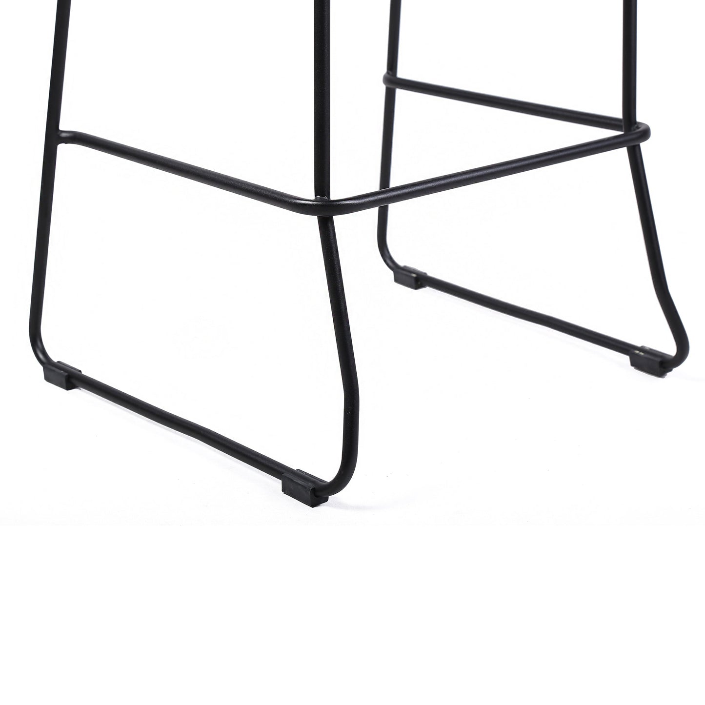 Shasta Outdoor Metal and Rope Stackable Barstool and Counter Stool - Set of 2